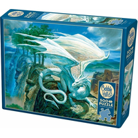 COBBLE HILL Puzzle Biely drak 500 dielikov