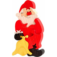 FAUNA Drevené puzzle Santa Claus veľký