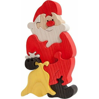 FAUNA Drevené puzzle Santa Claus veľký