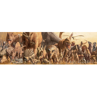 EUROGRAPHICS Panoramatické puzzle Dinosaury 1000 dielikov