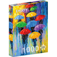 ENJOY Puzzle Daždivý deň 1000 dielikov