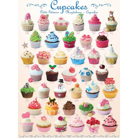 EUROGRAPHICS Puzzle Tortičky (Cupcakes) 1000 dielikov