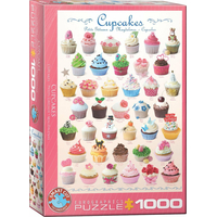 EUROGRAPHICS Puzzle Tortičky (Cupcakes) 1000 dielikov