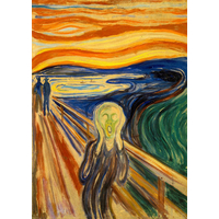 ENJOY Puzzle Edvard Munch: Výkrik 1000 dielikov