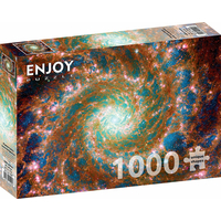ENJOY Puzzle Prízračná galaxia naprieč spektrom 1000 dielikov