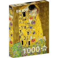 ENJOY Puzzle Gustav Klimt: Bozk 1000 dielikov