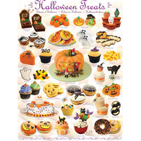 EUROGRAPHICS Puzzle Halloweenske sladkosti 1000 dielikov