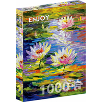 ENJOY Puzzle Lekná v jazierku 1000 dielikov