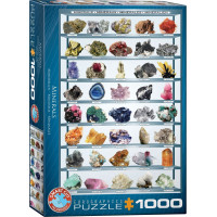 EUROGRAPHICS Puzzle Minerály 1000 dielikov