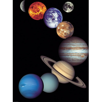 EUROGRAPHICS Puzzle NASA - Slnečná sústava 1000 dielikov