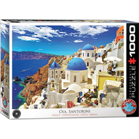 EUROGRAPHICS Puzzle Oia, Santorini, Grécko 1000 dielikov