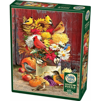 COBBLE HILL Puzzle Jesenná kytica 1000 dielikov