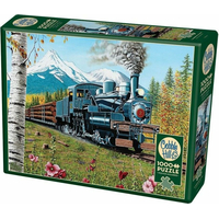 COBBLE HILL Puzzle Ťažba dreva 1000 dielikov