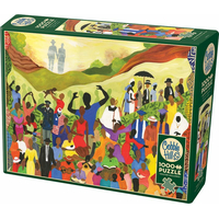 COBBLE HILL Puzzle Rodinné stretnutie 1000 dielikov
