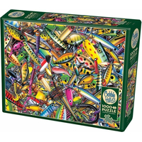 COBBLE HILL Puzzle Rybárske trblietky 1000 dielikov