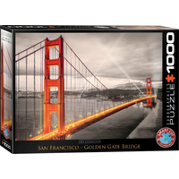 EUROGRAPHICS Puzzle San Francisco - Golden Gate Bridge 1000 dielikov