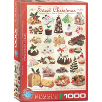 EUROGRAPHICS Puzzle Sladké Vianoce 1000 dielikov