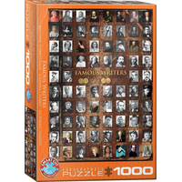 EUROGRAPHICS Puzzle Slávni spisovatelia 1000 dielikov