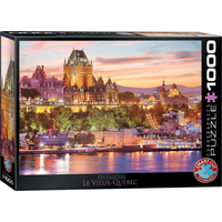 EUROGRAPHICS Puzzle Starý Québec, Kanada 1000 dielikov