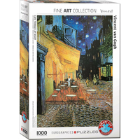 EUROGRAPHICS Puzzle Terasa kaviarne v noci 1000 dielikov