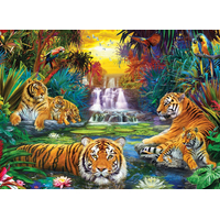 EUROGRAPHICS Puzzle Tigrie raj XL 500 dielikov