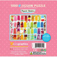 EUROGRAPHICS Puzzle v plechovej krabičke Nanuková dúha 1000 dielikov