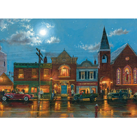 COBBLE HILL Puzzle Večerné ulice 1000 dielikov