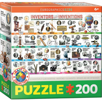EUROGRAPHICS Puzzle Veľké vynálezy 200 dielikov
