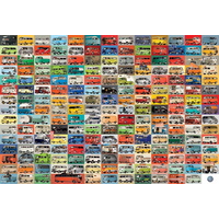 EUROGRAPHICS Puzzle VW Groovy Bus 2000 dielikov