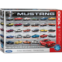 EUROGRAPHICS Puzzle Vývoj Fordu Mustang 1000 dielikov
