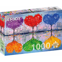 ENJOY Puzzle Vzájomná láska 1000 dielikov