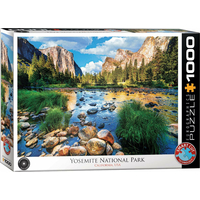 EUROGRAPHICS Puzzle Yosemitský národný park 1000 dielikov