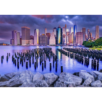 ENJOY Puzzle Zatiahnutá obloha nad Manhattanom, New York 1000 dielikov