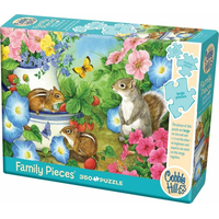 COBBLE HILL Rodinné puzzle Chippy Chappies 350 dielikov