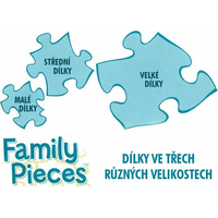 COBBLE HILL Rodinné puzzle Veľkonočné perníčky 350 dielikov