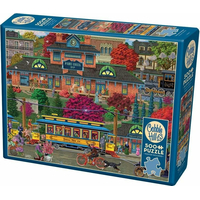 COBBLE HILL Puzzle Elektrická zastávka 500 dielikov