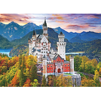 EUROGRAPHICS Puzzle Zámok Neuschwanstein (HDR) 1000 dielikov