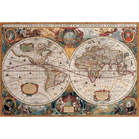 EUROGRAPHICS Puzzle Antická mapa sveta 2000 dielikov