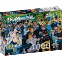 ENJOY Puzzle Auguste Renoir: Tanec v Moulin de la Galette 1000 dielikov