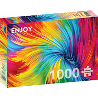 ENJOY Puzzle Farebný vír 1000 dielikov