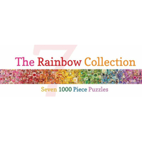 COBBLE HILL Puzzle Farby dúhy: Žltá 1000 dielikov