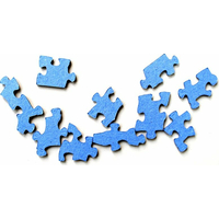 COBBLE HILL Puzzle Farby dúhy: Žltá 1000 dielikov