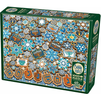 COBBLE HILL Puzzle Chanukové sušienky 1000 dielikov