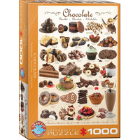 EUROGRAPHICS Puzzle Čokoláda 1000 dielikov