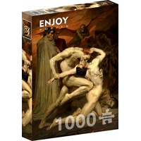 ENJOY Puzzle Dante a Virgil 1000 dielikov