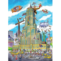 COBBLE HILL Puzzle DoodleTown: Empire State 1000 dielikov