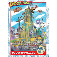 COBBLE HILL Puzzle DoodleTown: Empire State 1000 dielikov