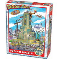 COBBLE HILL Puzzle DoodleTown: Empire State 1000 dielikov