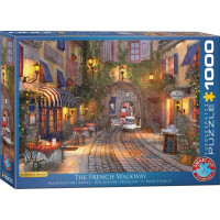 EUROGRAPHICS Puzzle Francúzska ulička 1000 dielikov