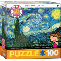 EUROGRAPHICS Puzzle Hviezdna noc 100 dielikov